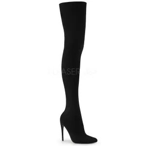 5 Inch Heel COURTLY-3005 Black Nylon