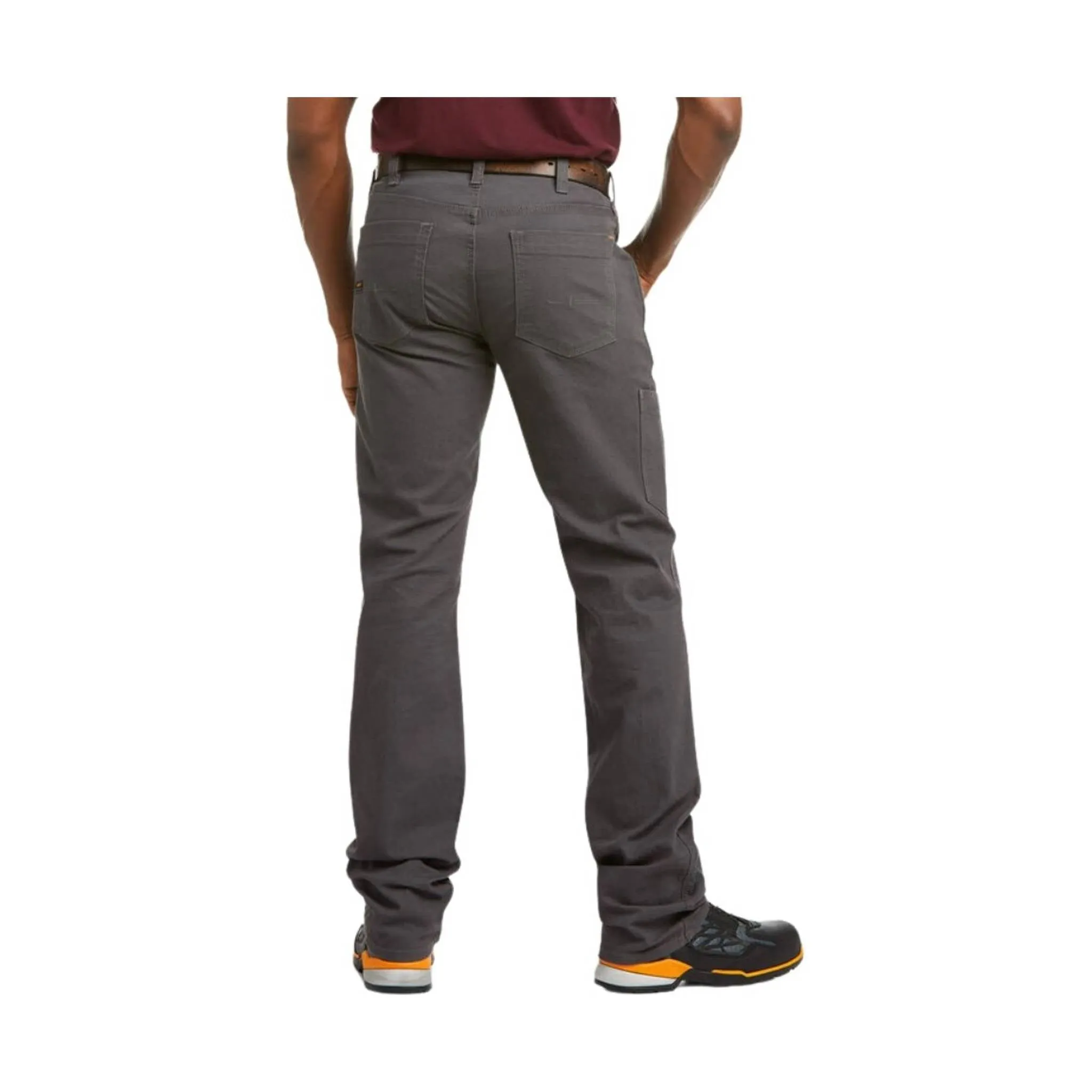 Ariat Men's Low Rise DuraStretch Straight Leg Pant - Gray