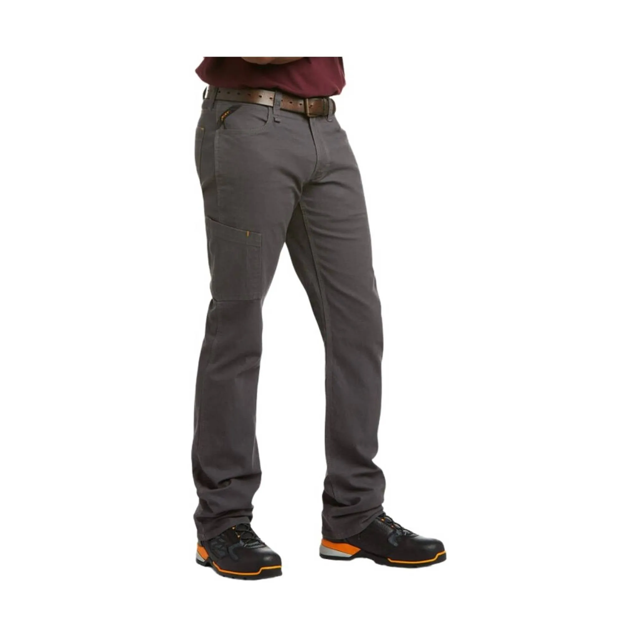 Ariat Men's Low Rise DuraStretch Straight Leg Pant - Gray