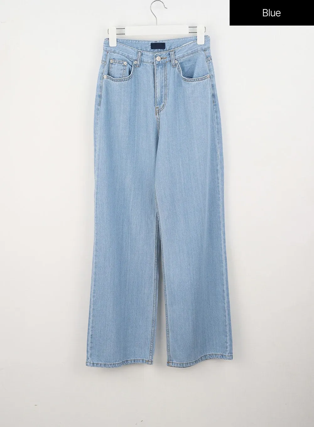 Baggy Light Wash Jeans OU308