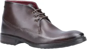 Base London Bramley Burnished Mens Lace Up Chukka Boot