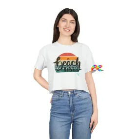 Beach Vibes Women's Crop T-Shirt