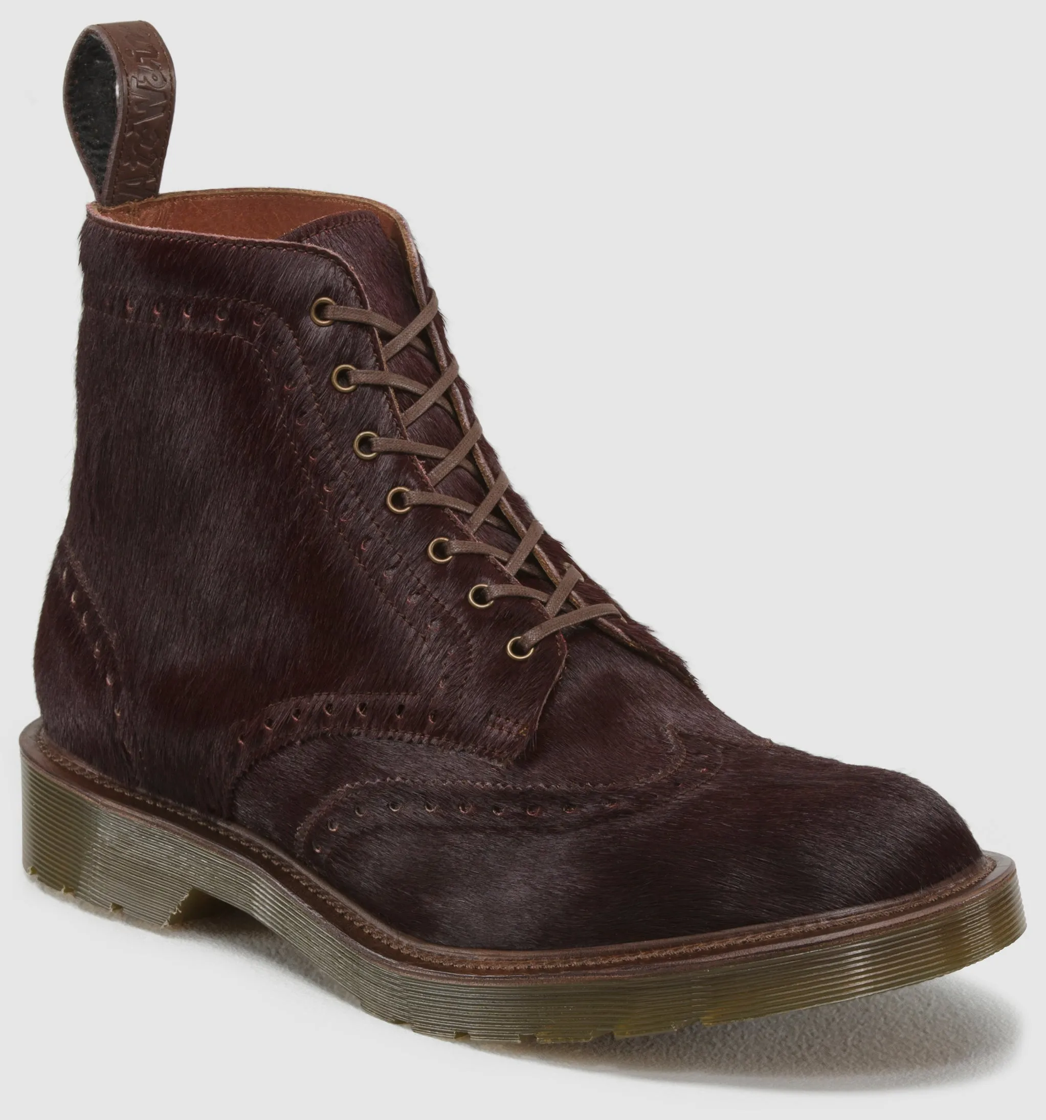 BERTIE OXBLOOD ITALIAN HAIR ON MIE BOOT