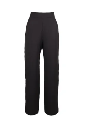 BLACK CREPE PANTS