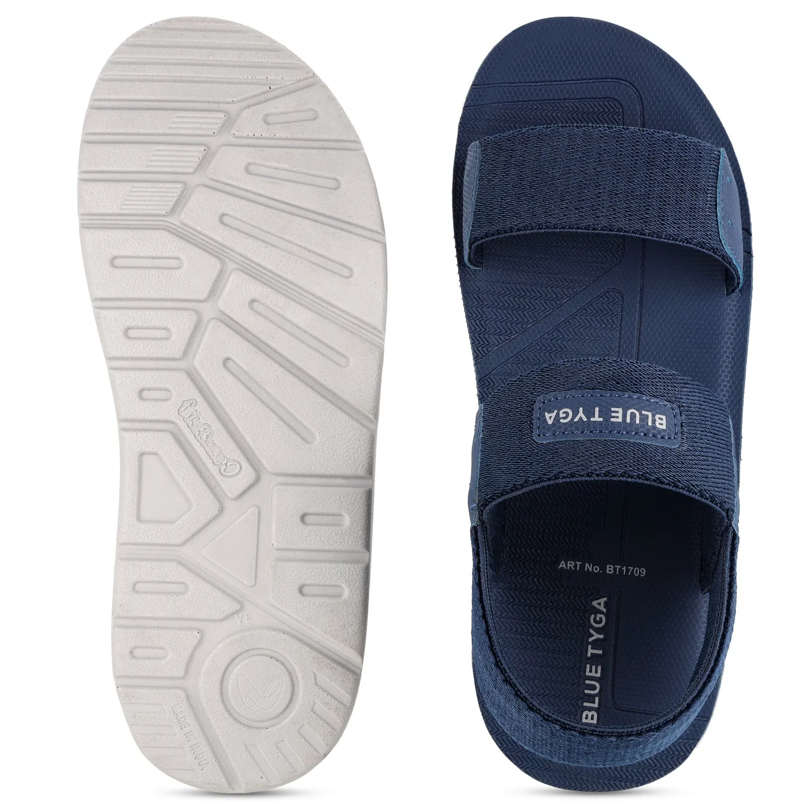 Mens Blue Tyga BT1709 Sandals - Stylish Comfort Footwear