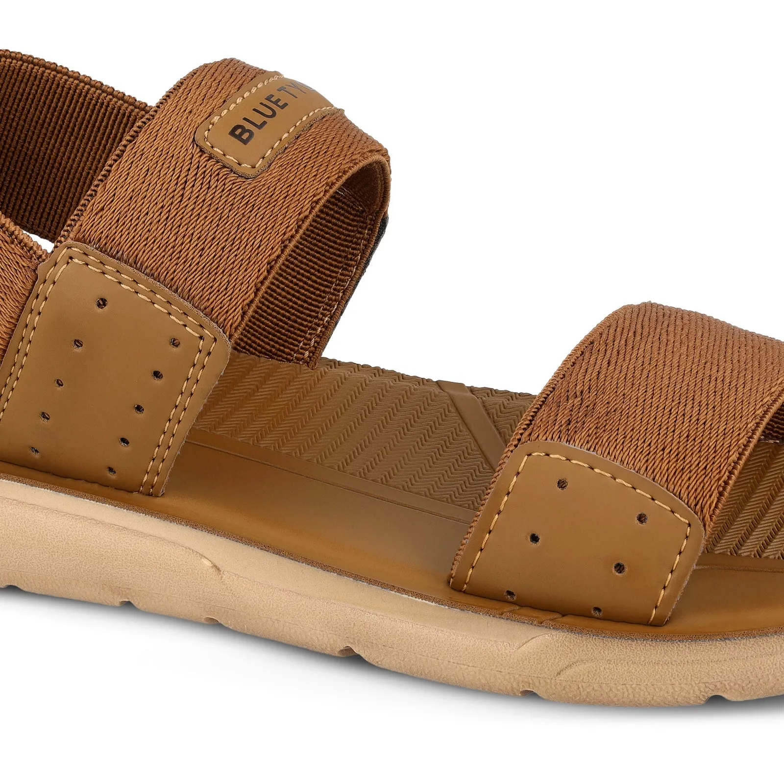 Blue Tyga Sandals For Men  - BT1709 Tan