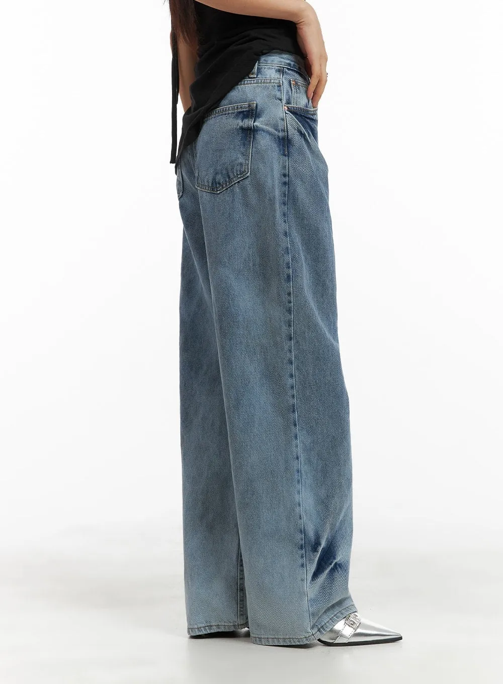 Bootcut Wide Leg Jeans CM422