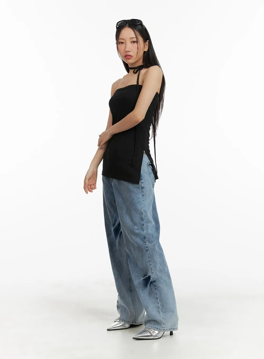 Bootcut Wide Leg Jeans CM422