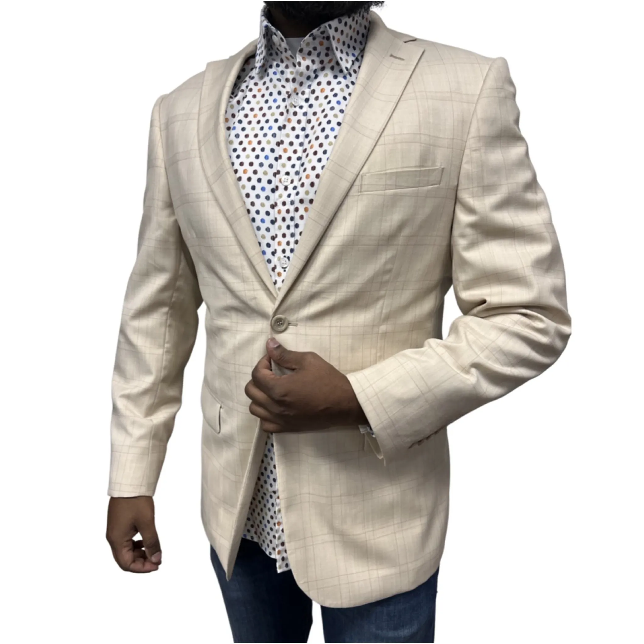 Clearance | Mens 100% Lambs Wool Blazer | Classic Fit