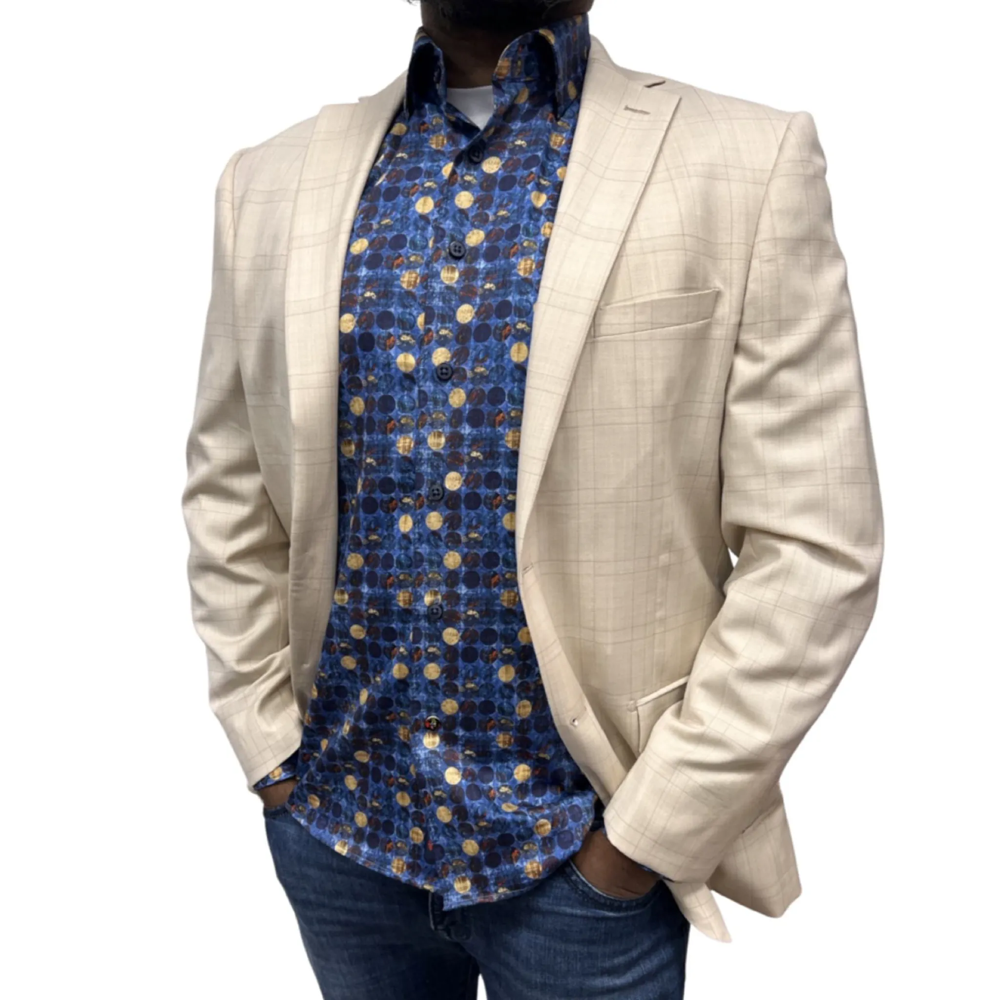 Clearance | Mens 100% Lambs Wool Blazer | Classic Fit