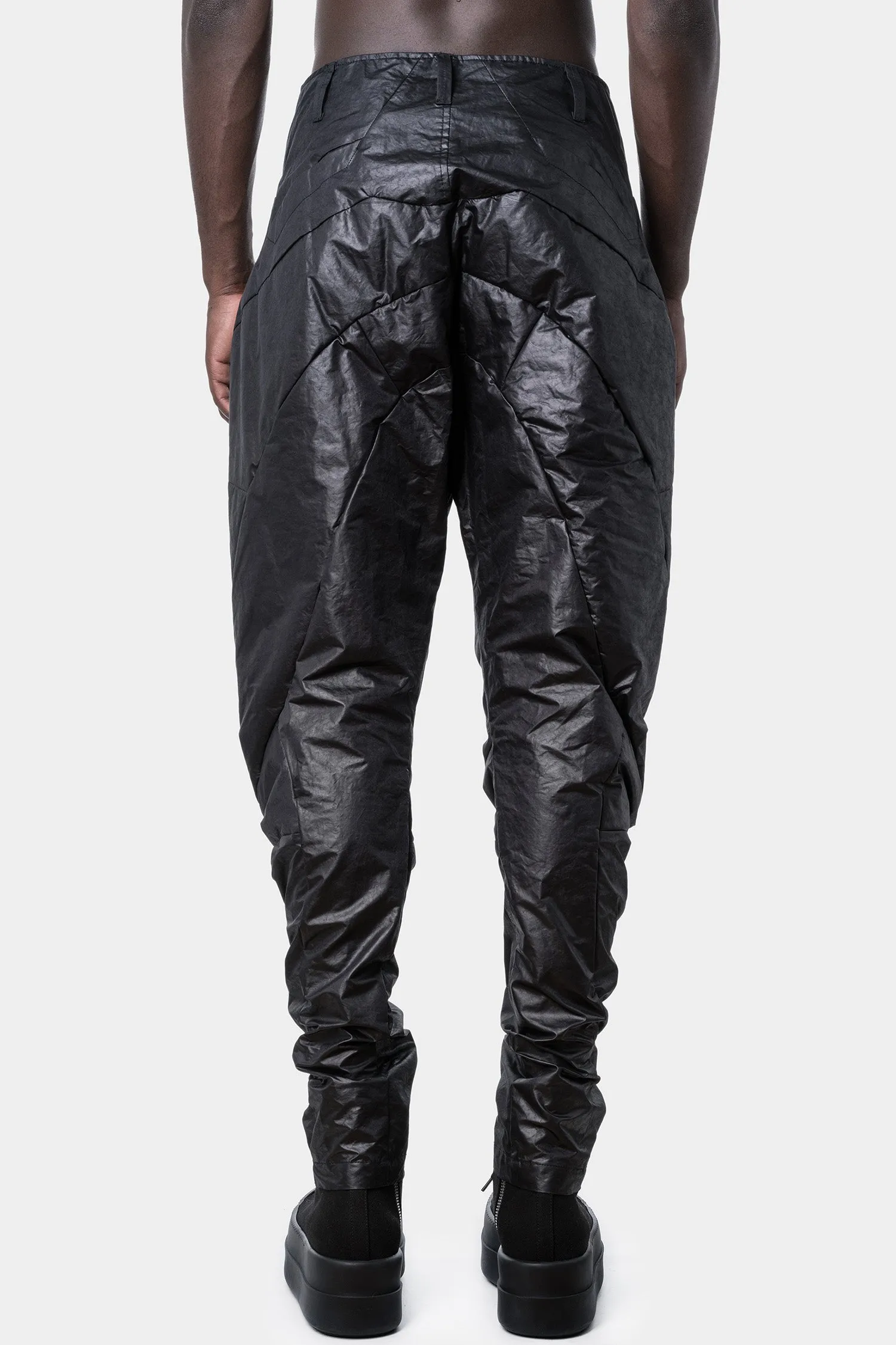 Coated Panel Pants