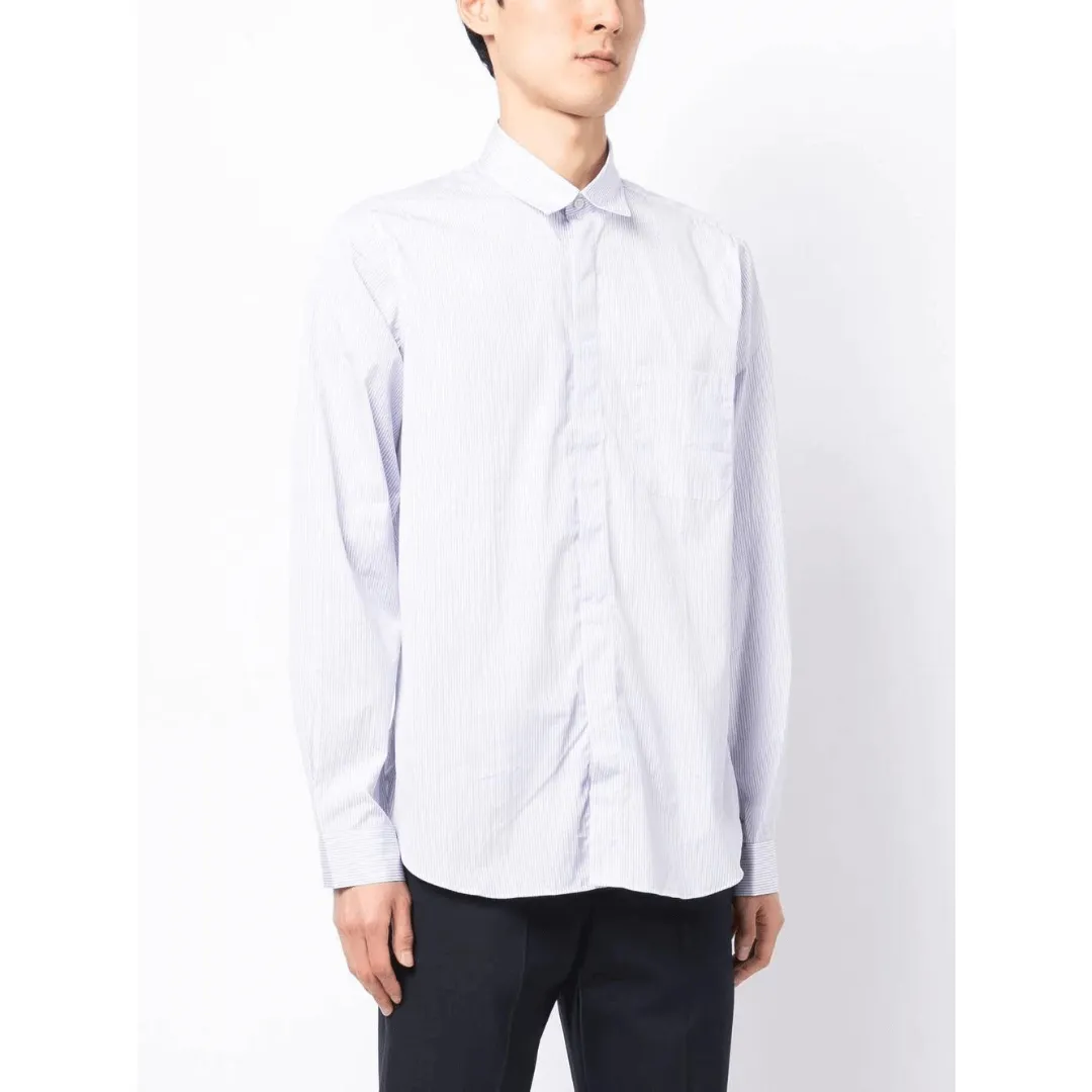 CONCEALED PLACKET SHIRT