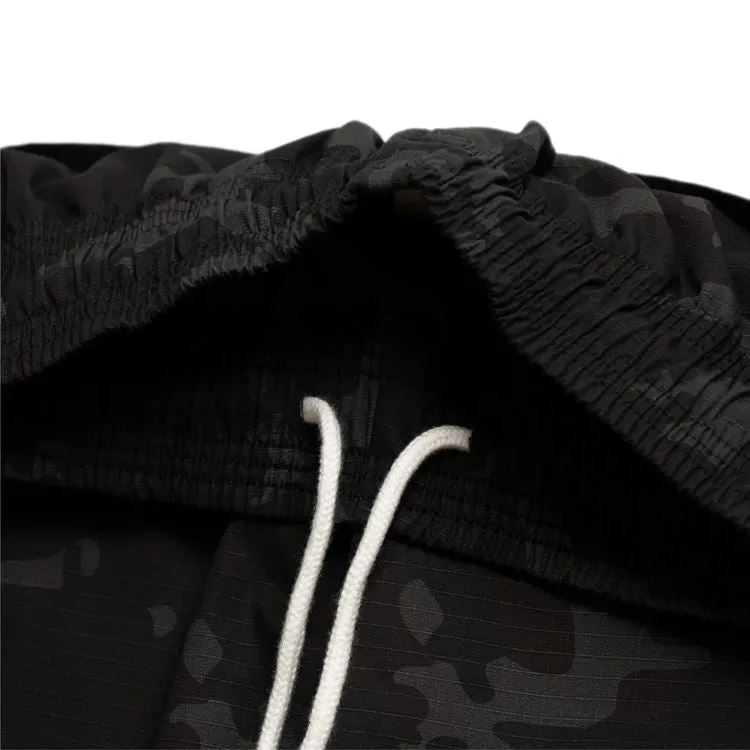 Cookman Chef Pants - Ripstop : Woodland Camo Black