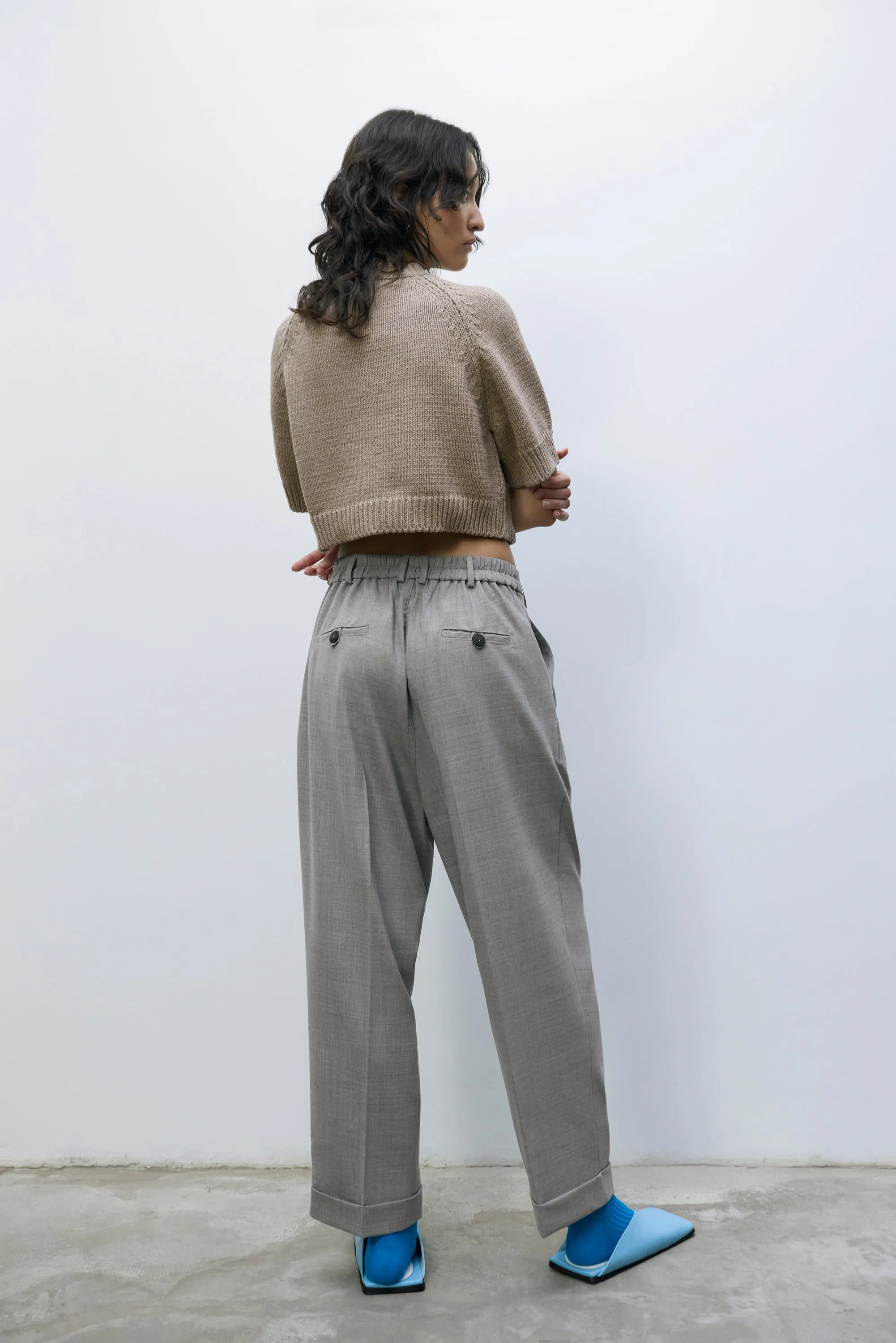 Cordera - Tailoring Masculine Pants - Grey