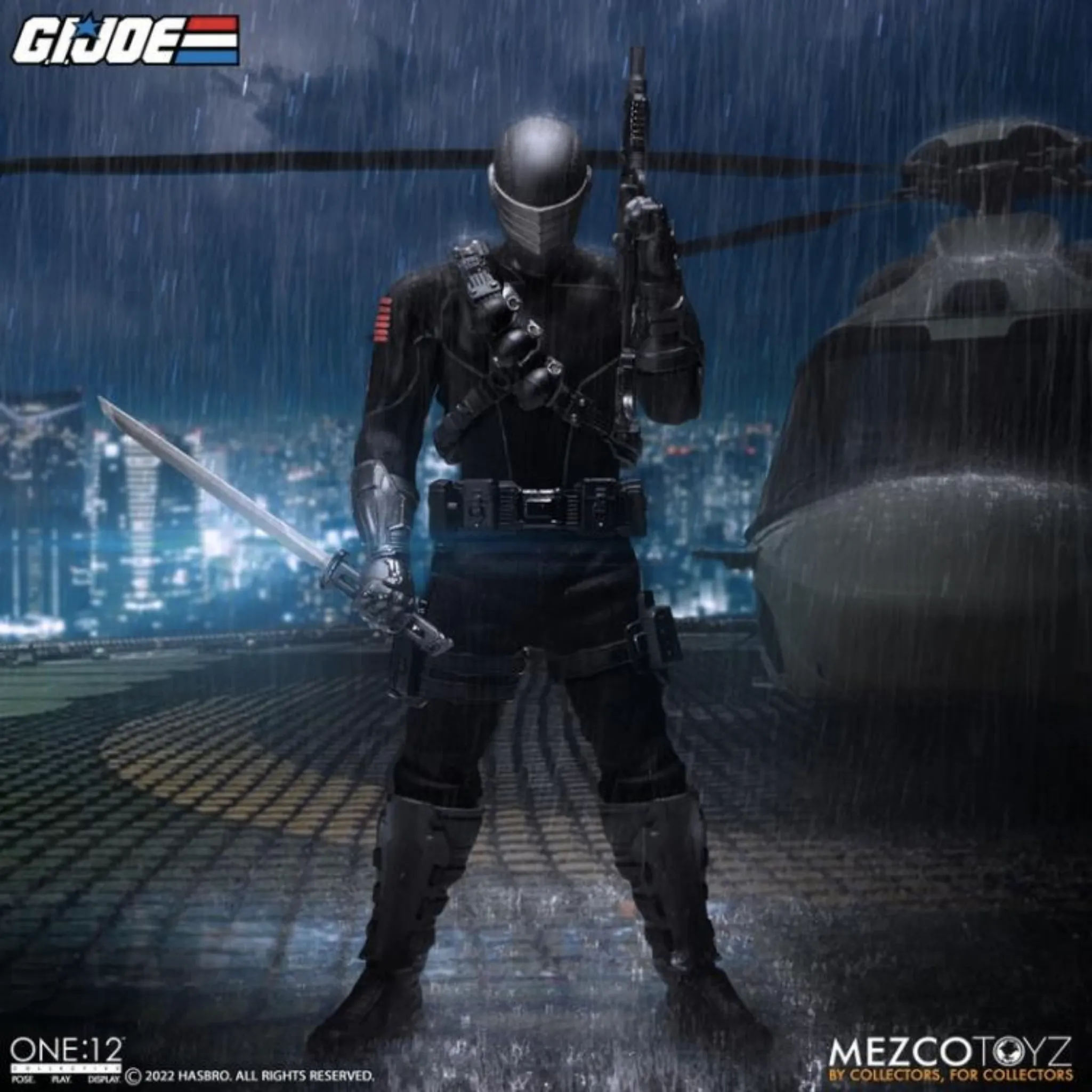 G.I. Joe Mezco One:12 Collective Deluxe Snake Eyes