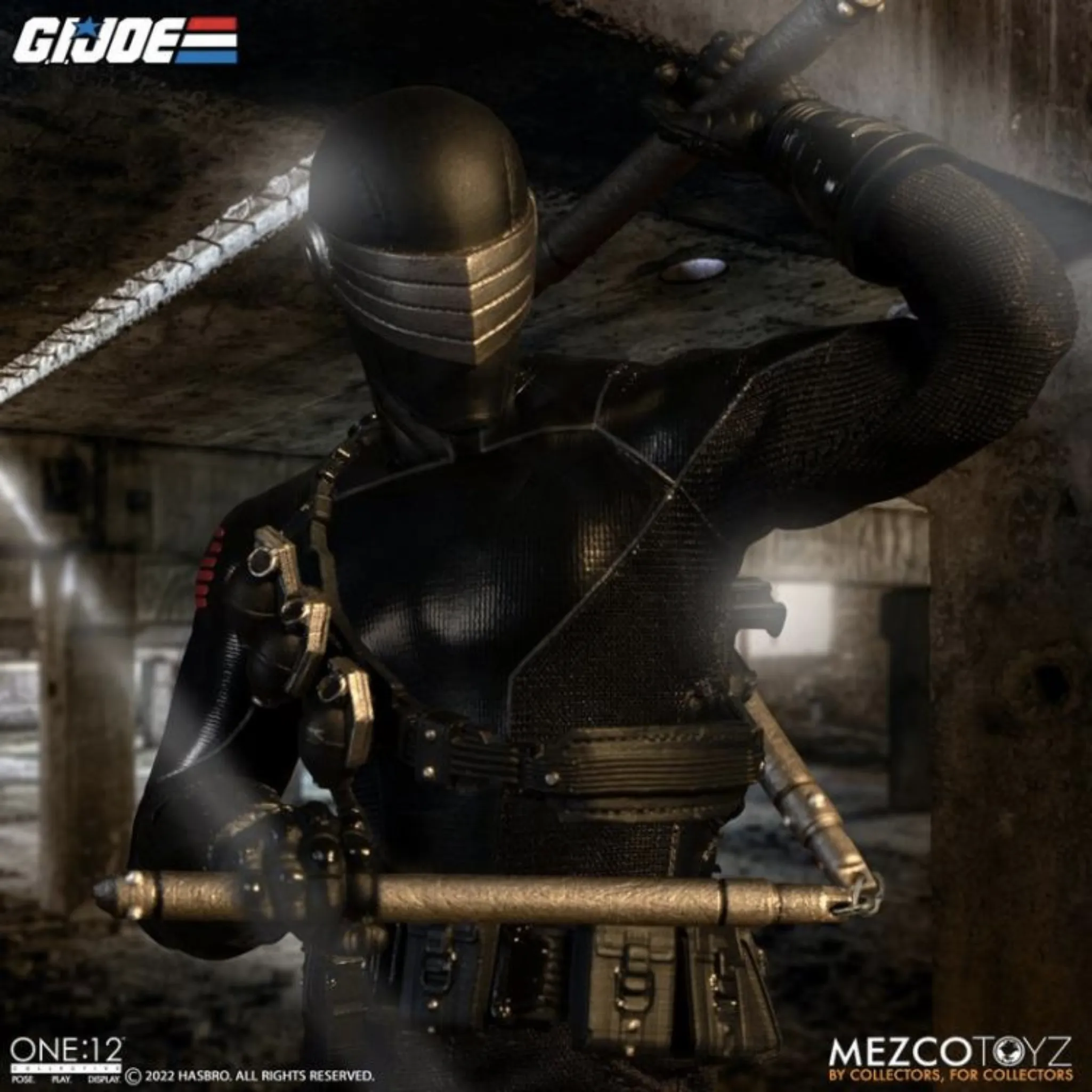 G.I. Joe Mezco One:12 Collective Deluxe Snake Eyes