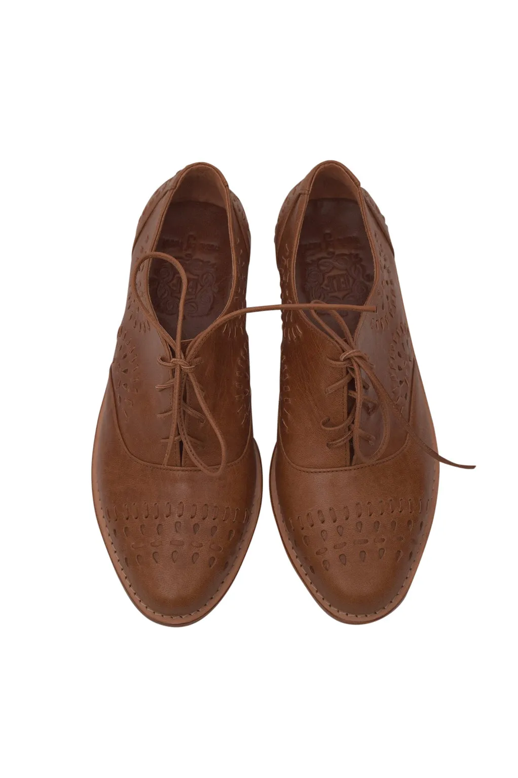 Heartbreak Leather Oxfords (Sz. 5, 11 &12)