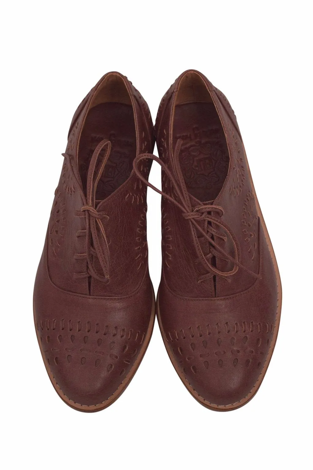 Heartbreak Leather Oxfords (Sz. 5, 11 &12)