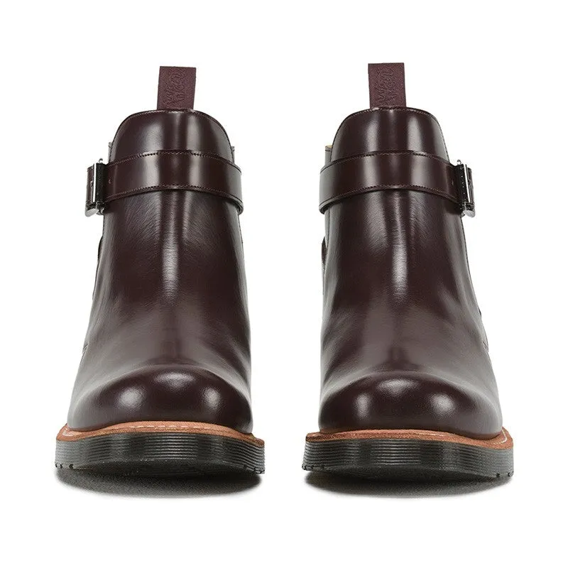 KENTON OXBLOOD POLISHED SMOOTH BOOT