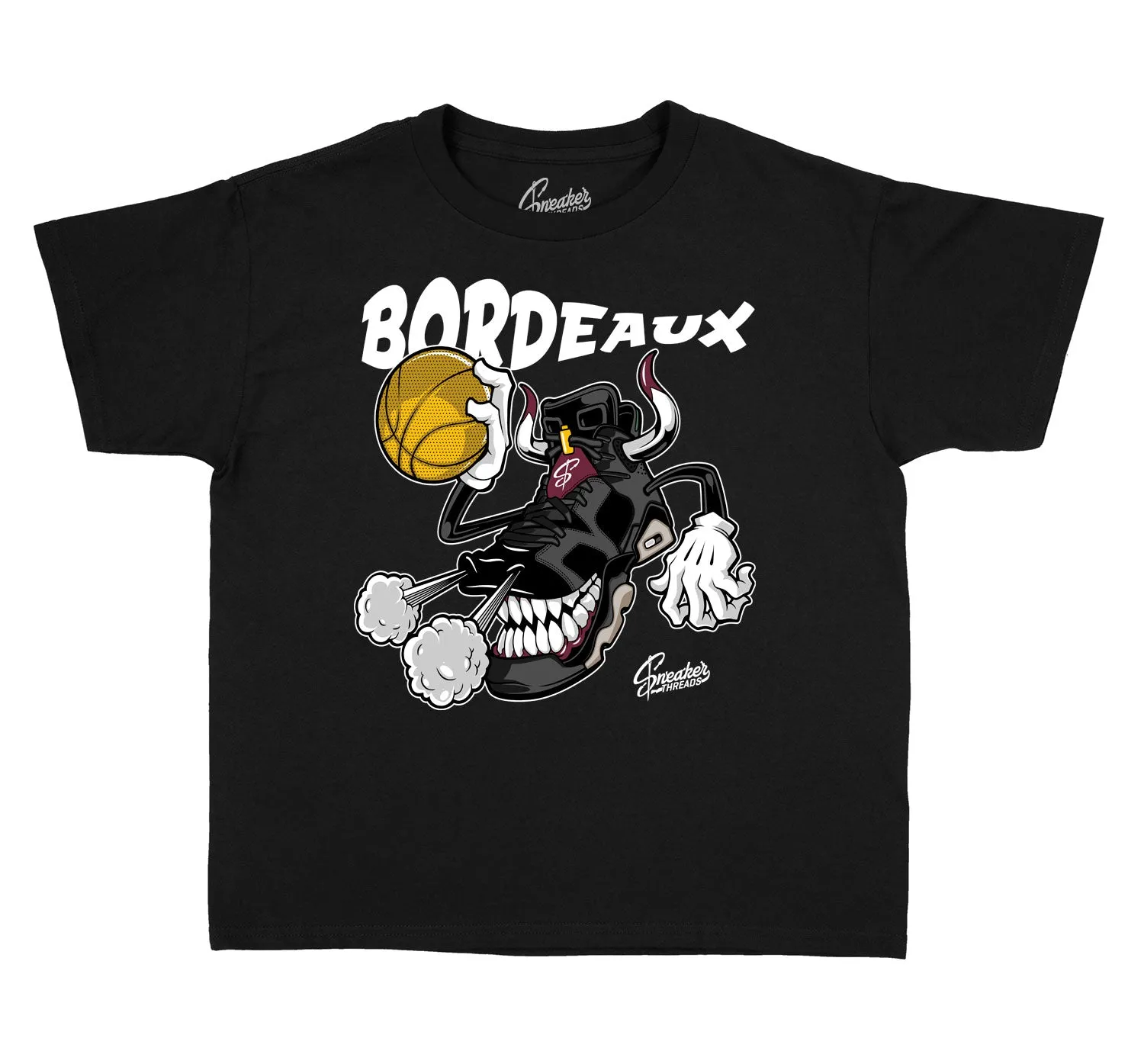 Kids - Bordeaux 6 Fresh Kicks Shirt