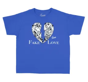 Kids - Racer Blue 3 Love Shirt