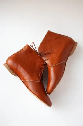 LEA Boots - Cognac Brown