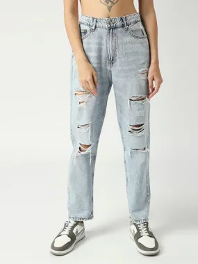 Light Blue Valencia Mom Jeans