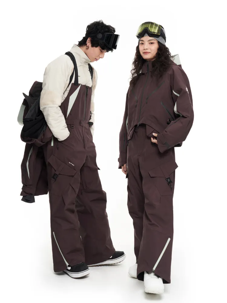 LITAN Glacier 2L Bibs Snow Pants - Unisex