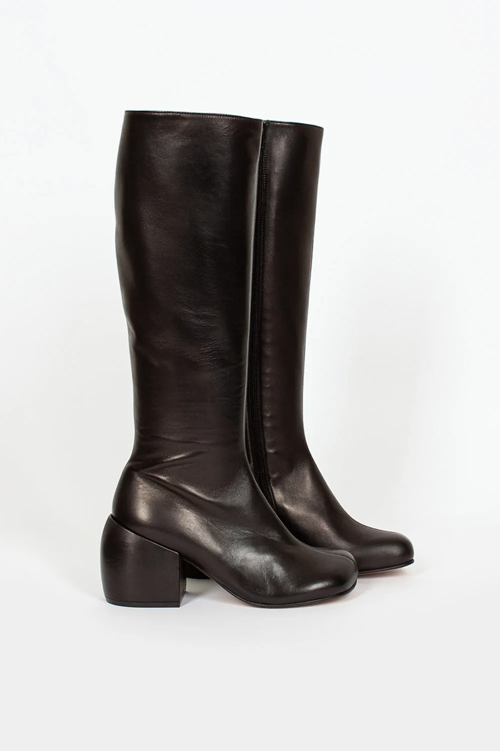 Long Heeled Boots Black