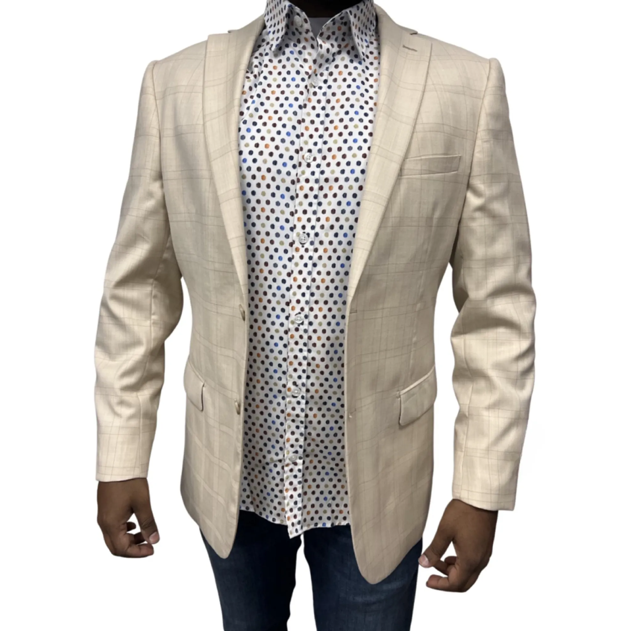 Mens 100% Lambs Wool Blazer | Classic Fit