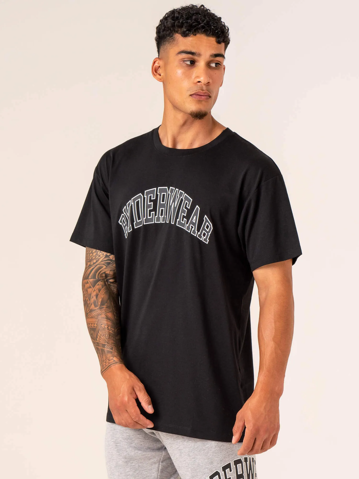 Men's Collegiate T-Shirt - Black