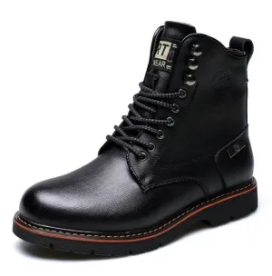 Men's Cotton Inside Lace Up Ankle Boot Martin Boots