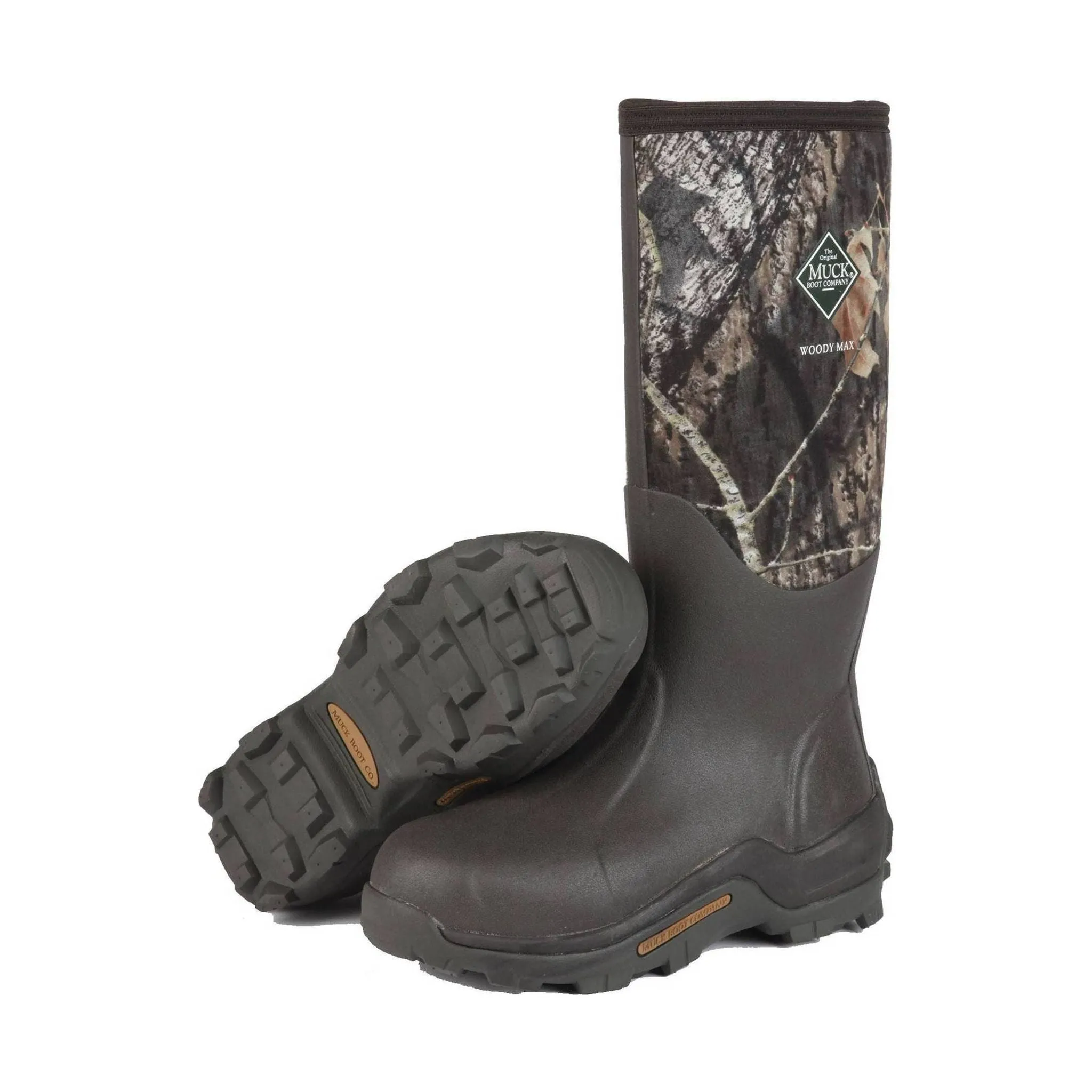 Muck Boot Men's Woody Max Boot - Bark/Mossy Oak Break Up Country