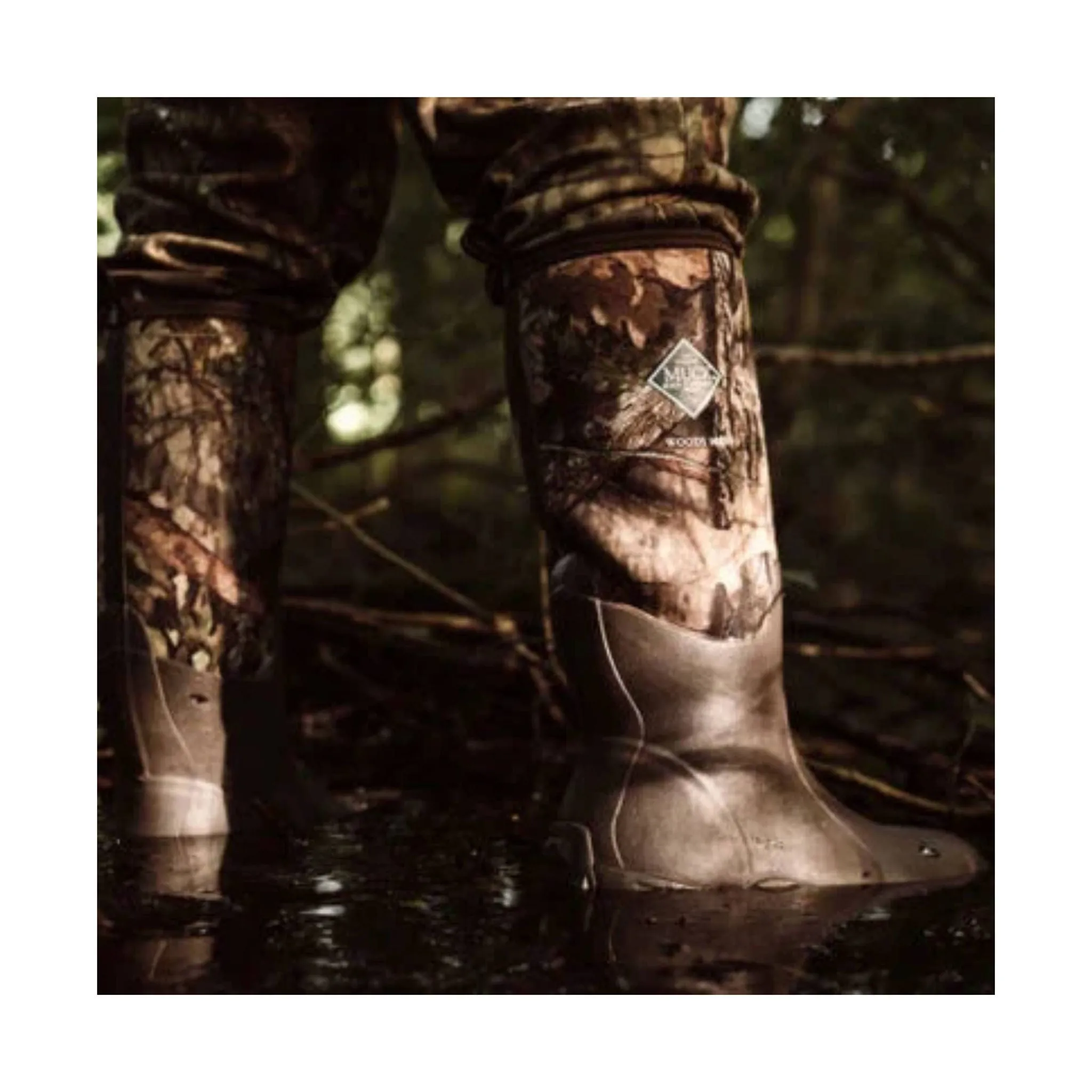 Muck Boot Men's Woody Max Boot - Bark/Mossy Oak Break Up Country