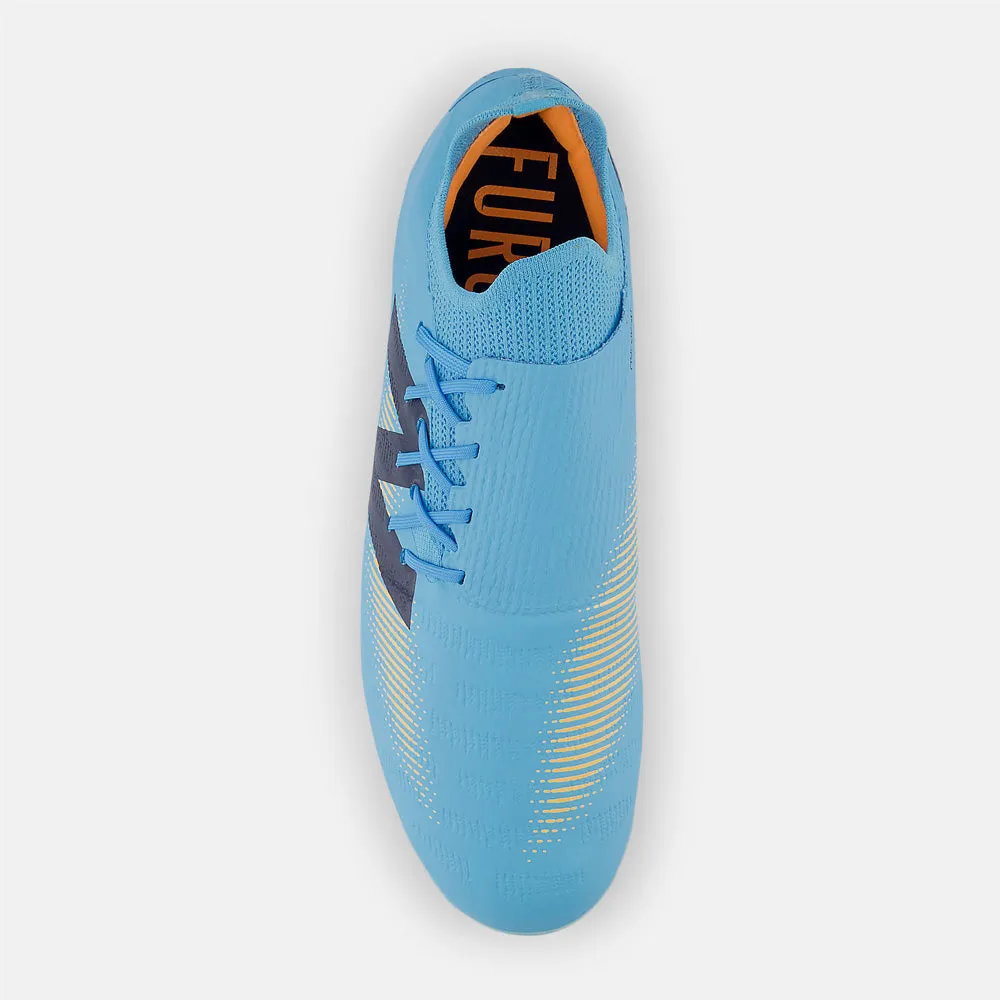 New Balance Furon Destroy V7  FG Football Boots (Team Sky Blue/Mango)