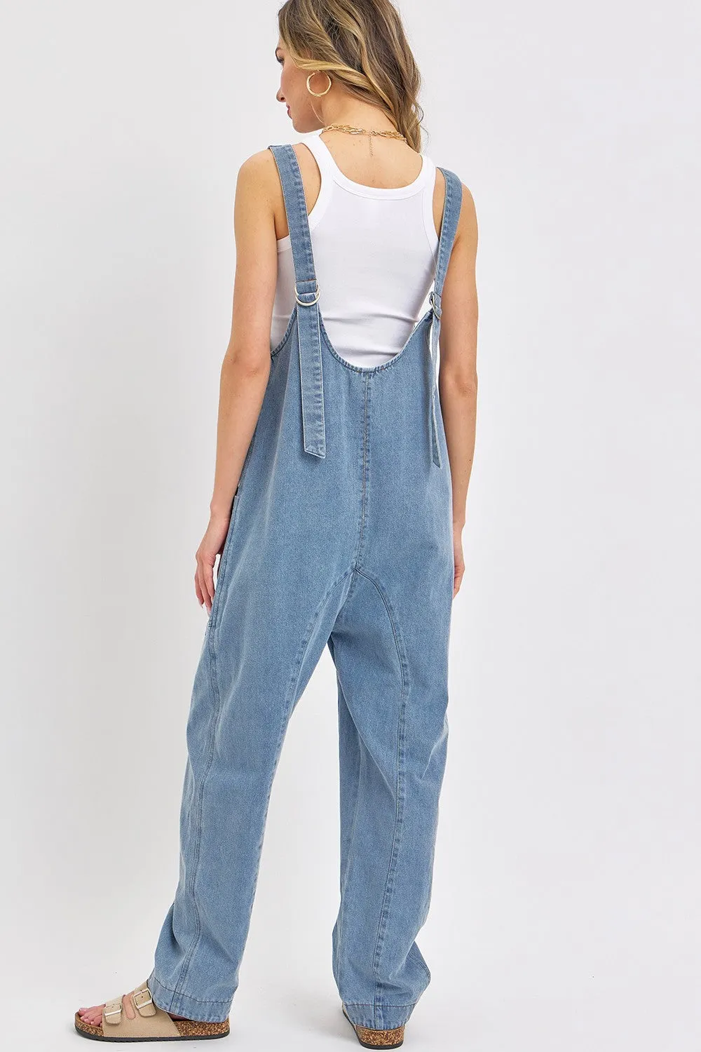 Newbury Overalls in Denim