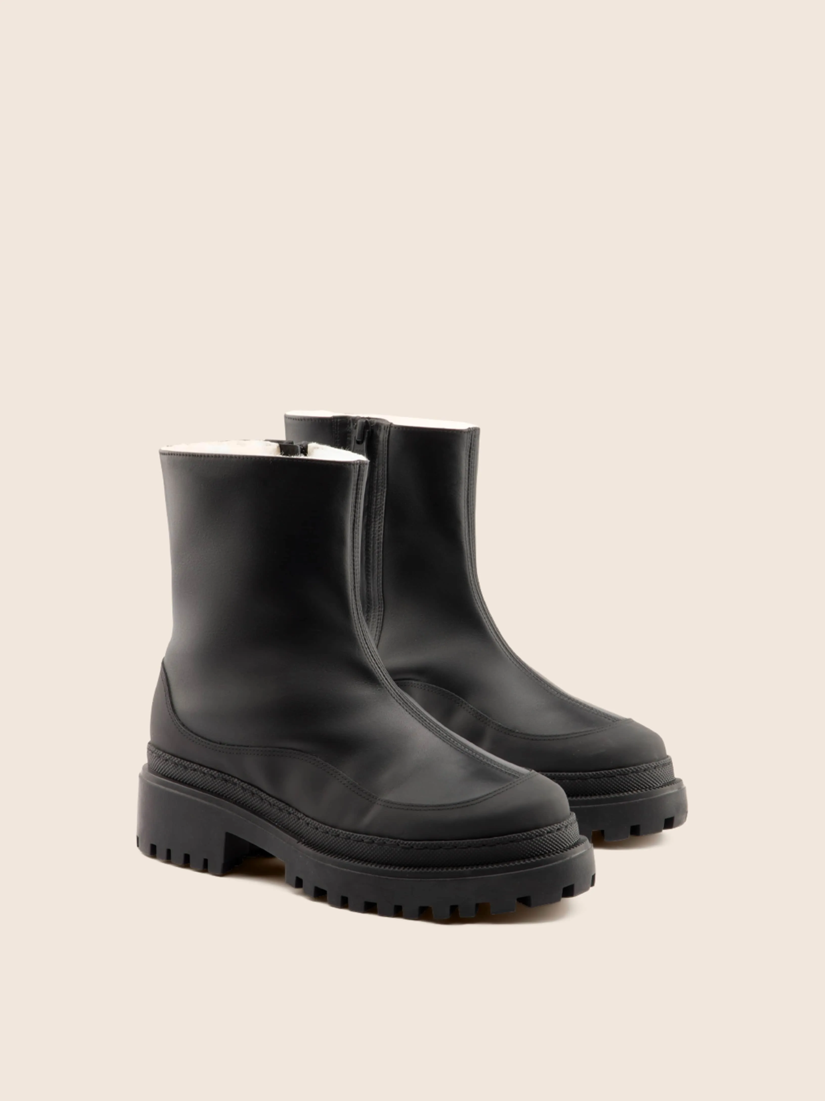 Nisa Black Winter Boot