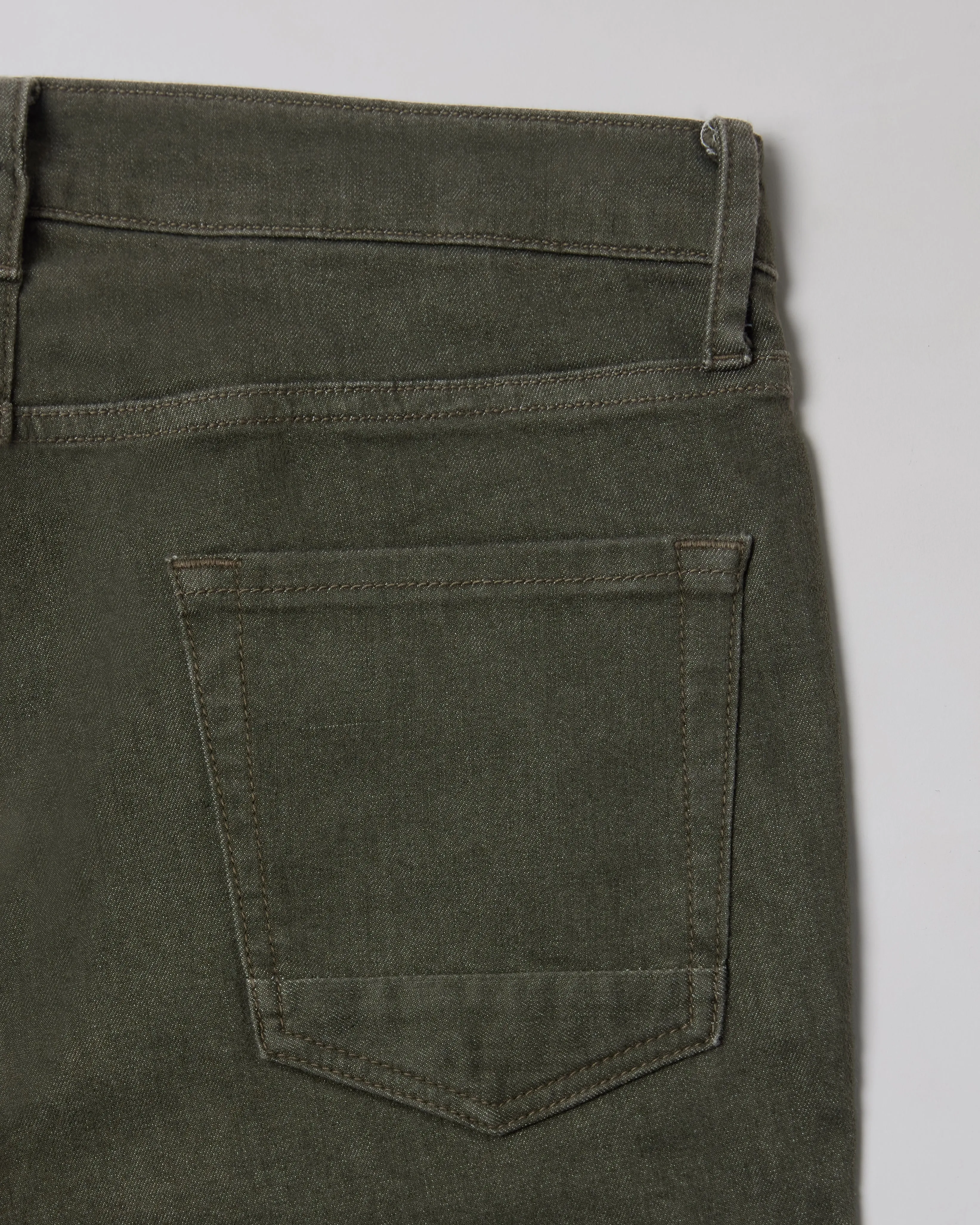 Olive Vine Stretch Jeans