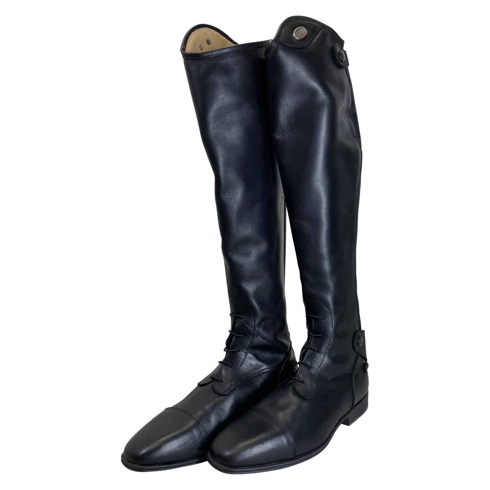 Parlanti Miami Classic Field Boots in Black - EU 39 MH  (US 8.5 Medium/XX-Tall)