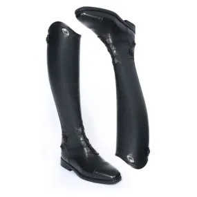 Parlanti Miami Essential Field Boots in Black - EU 37 M  (Women's US 6.5 Medium/Tall)