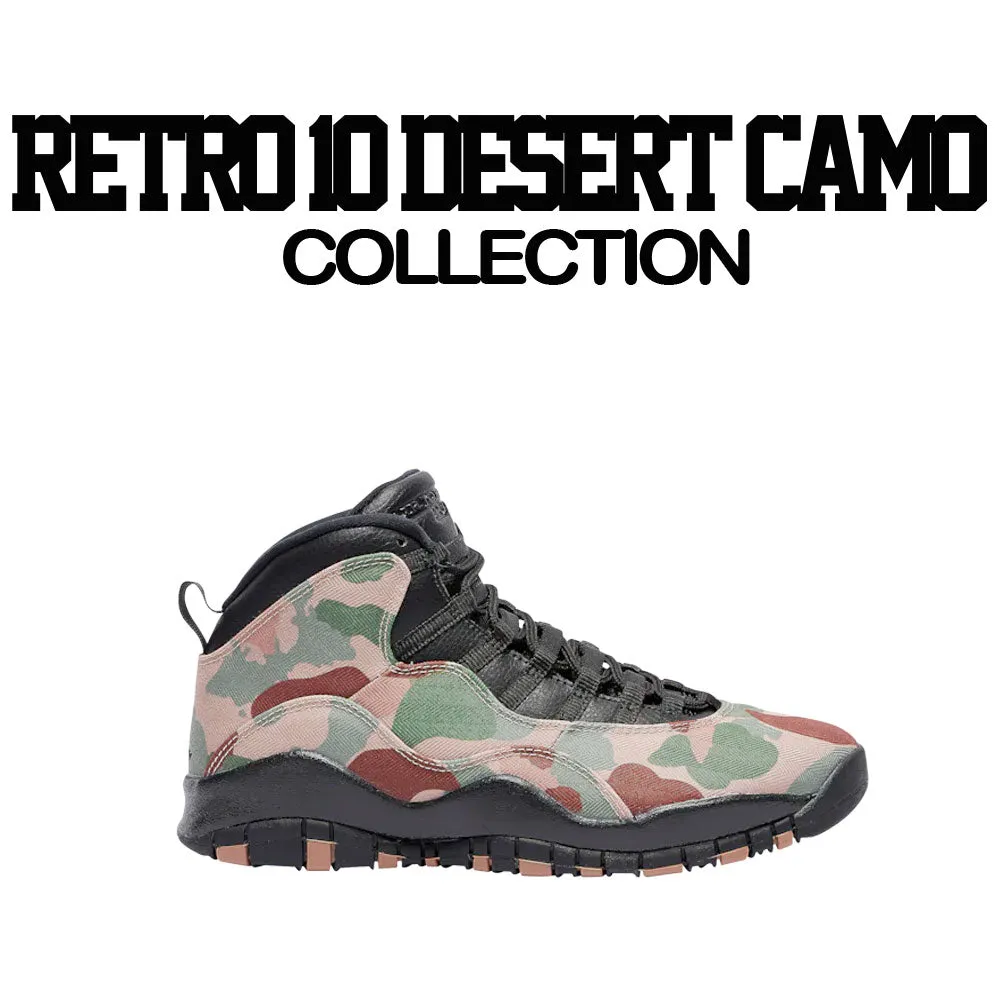 Retro 10 Desert Camo Dripping Greatness Shirt