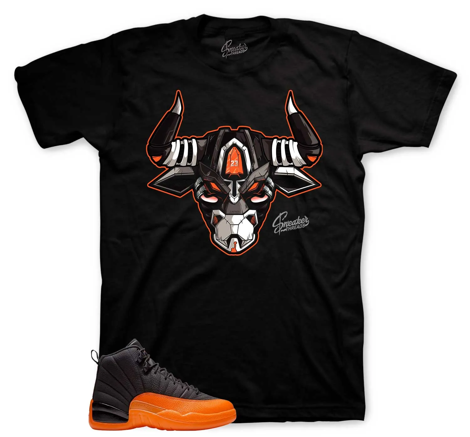 Retro 12 Brilliant Orange War Bully Shirt