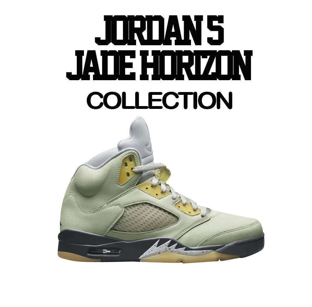 Retro 5 Jade Horizon Money Over Love Shirt