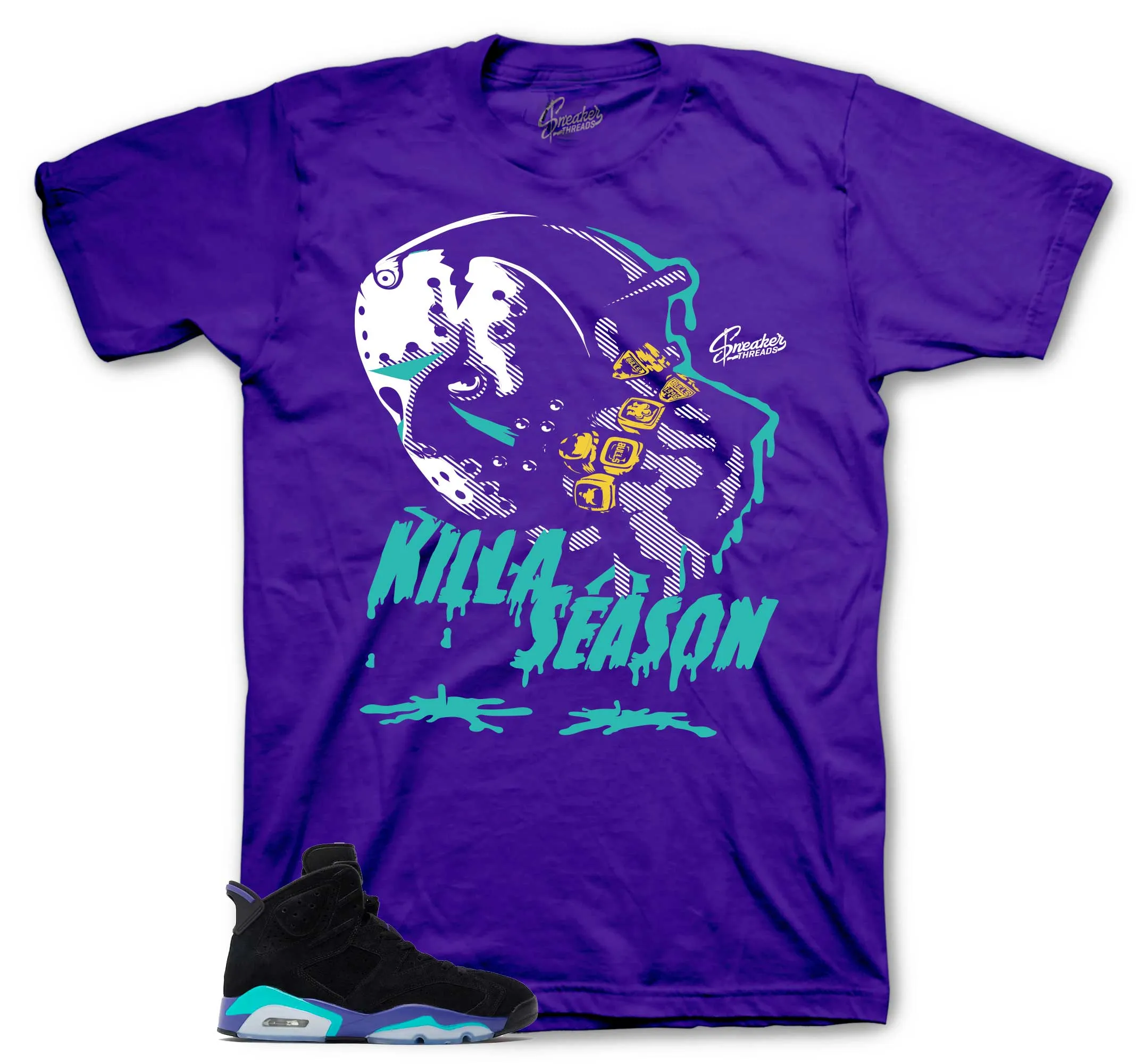 Retro 6 Aqua Killa Season Shirt