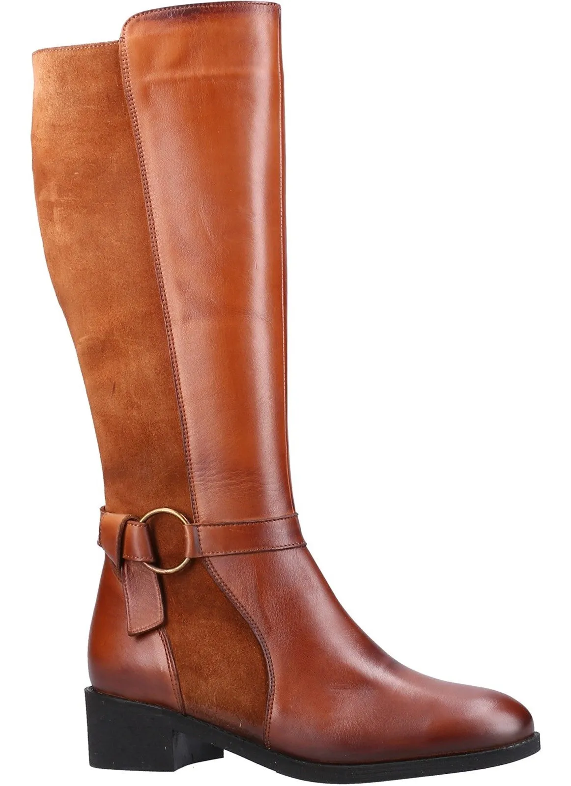 Riva Aubrey Womens Leather Knee High Boot