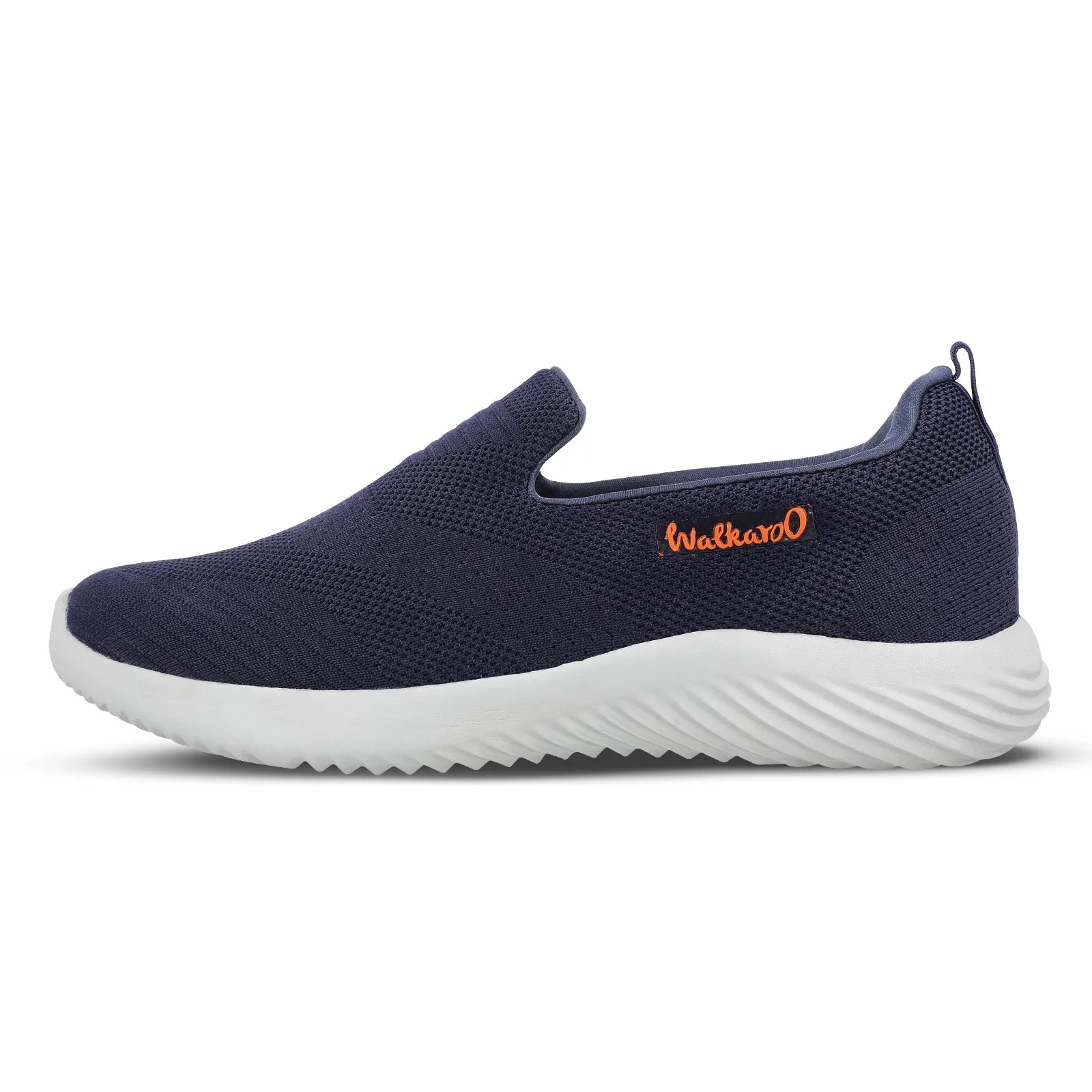 Walkaroo Belly Shoes for Men- XS9750 Navy Blue