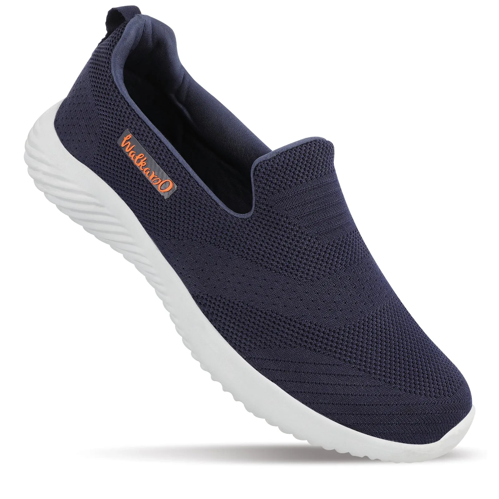 Walkaroo Belly Shoes for Men- XS9750 Navy Blue